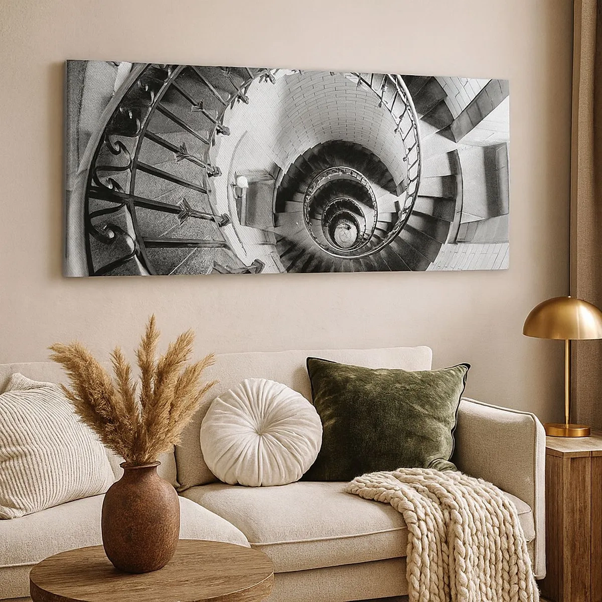 Impression sur toile - Image sur toile - De plus en plus haut - 100x40 cm