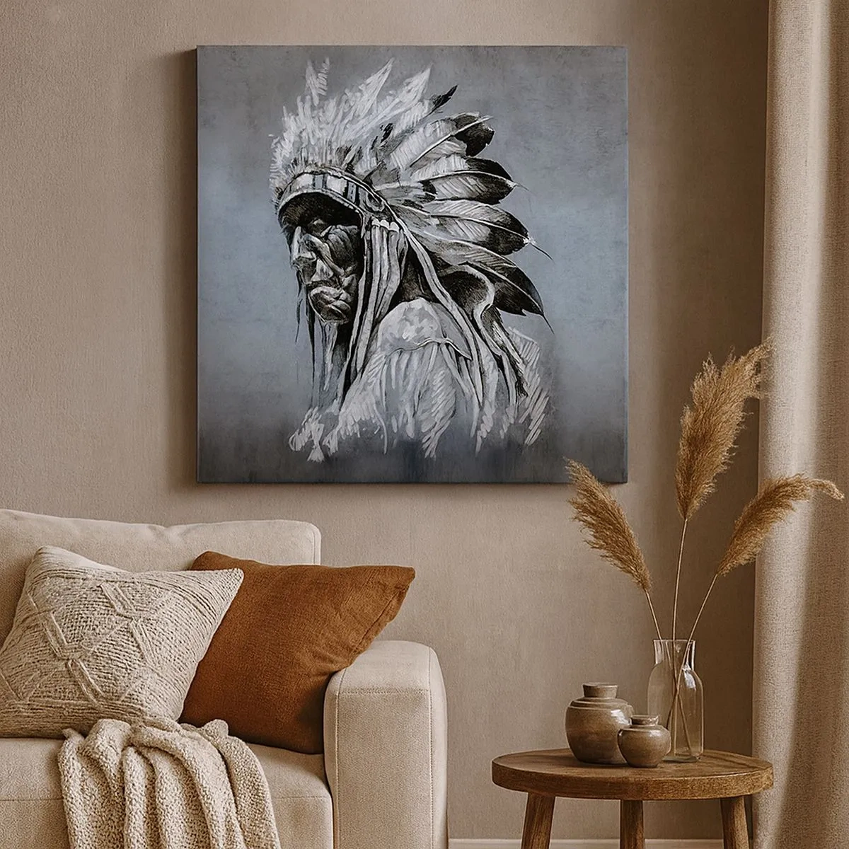 Impression sur toile - Image sur toile - Retour aux sources - 30x30 cm