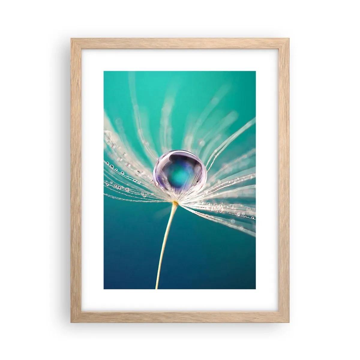 Affiche dans un chêne clair - Poster - Moment mystique - 30x40 cm