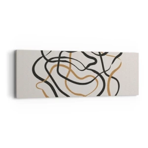 Impression sur toile - Image sur toile - Tout s'est mal déroulé - 90x30 cm