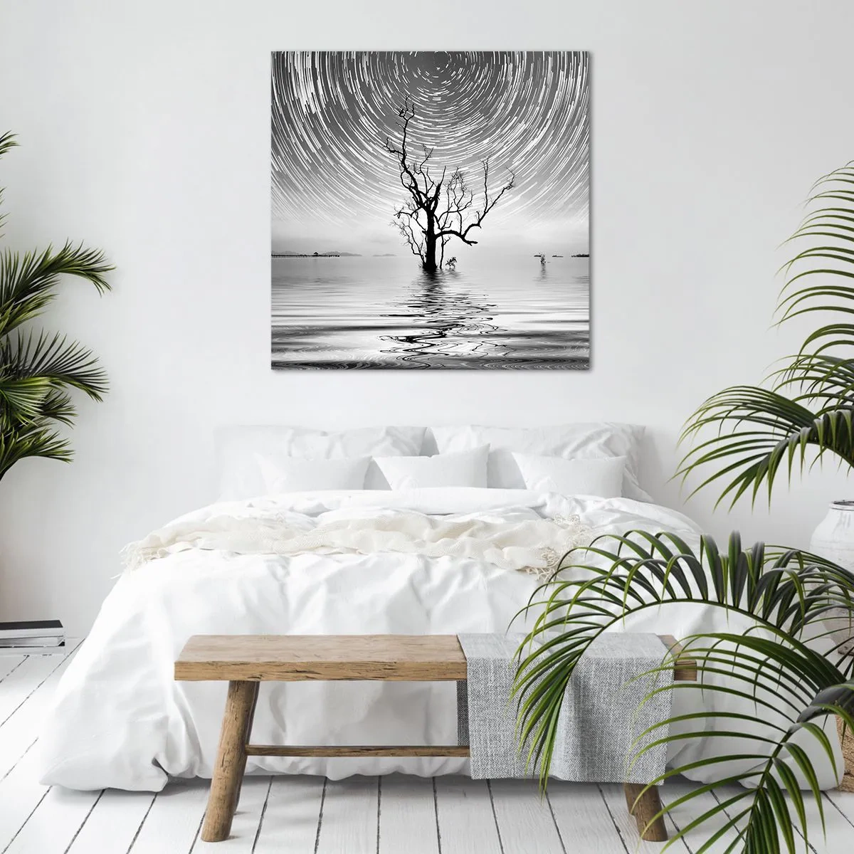 Impression sur toile - Image sur toile - La symphonie de la nature - 50x50 cm