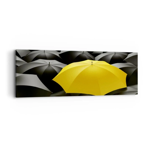 Impression sur toile - Image sur toile - Adieu chagrin - 90x30 cm