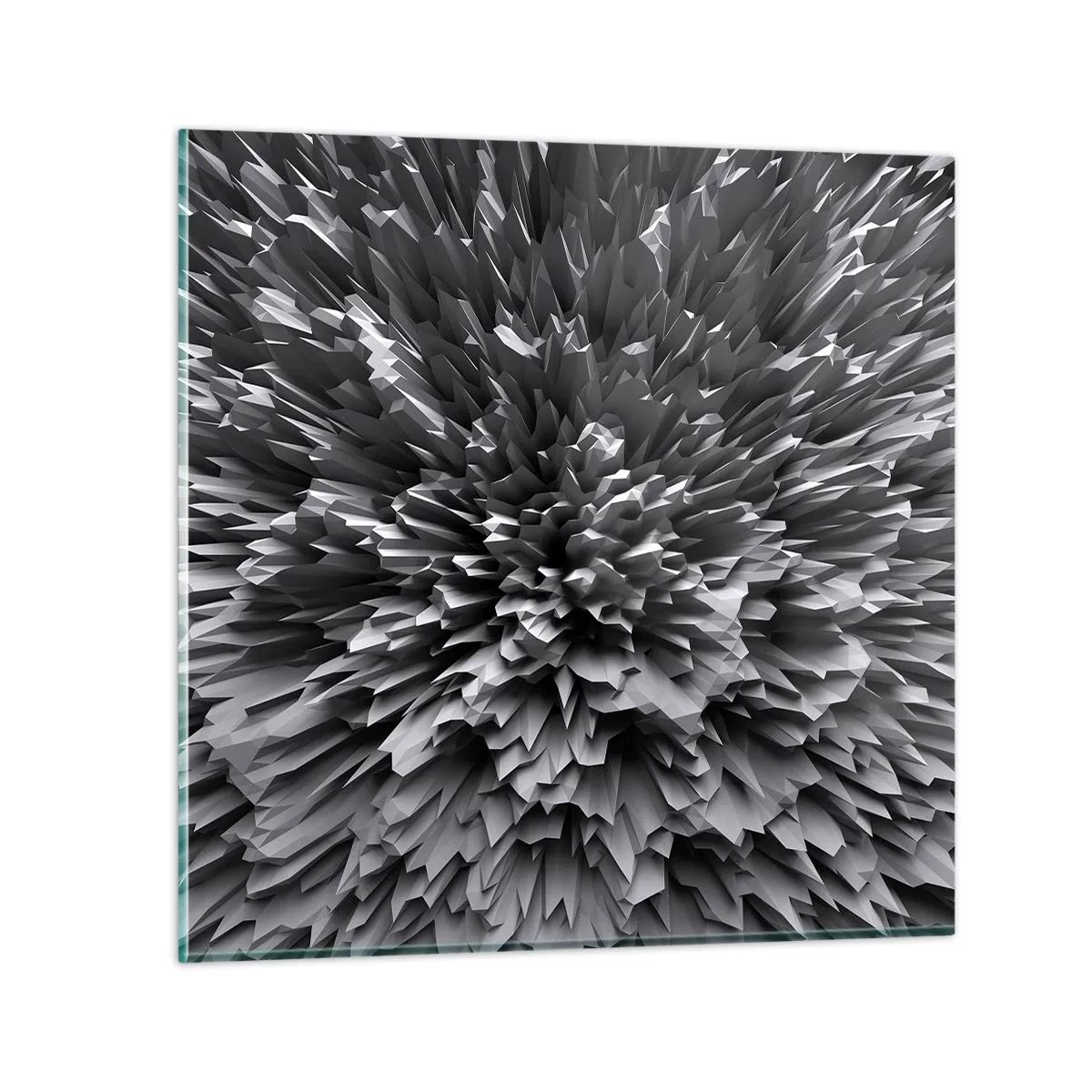 Impression sur verre - Image sur verre - Ça ne peut pas être plus dur que ça - 40x40 cm