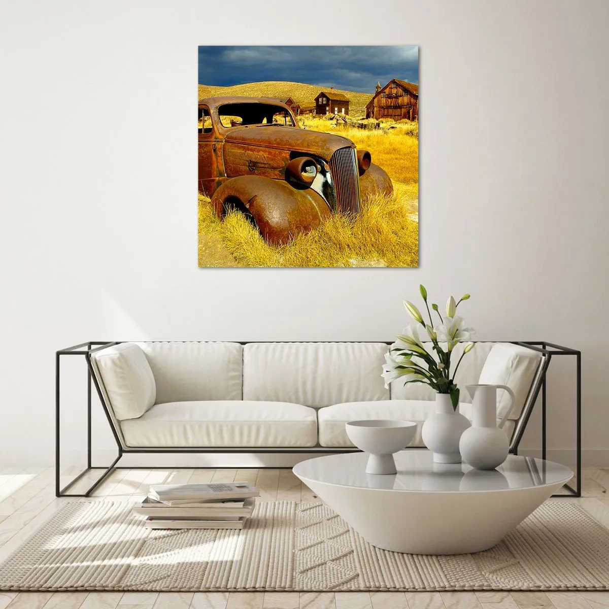 Impression sur verre - Image sur verre - Repos bien mérité - 30x30 cm