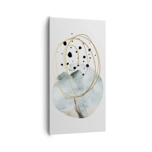 Impression sur toile - Image sur toile - Emmêlement de l'espace - 65x120 cm