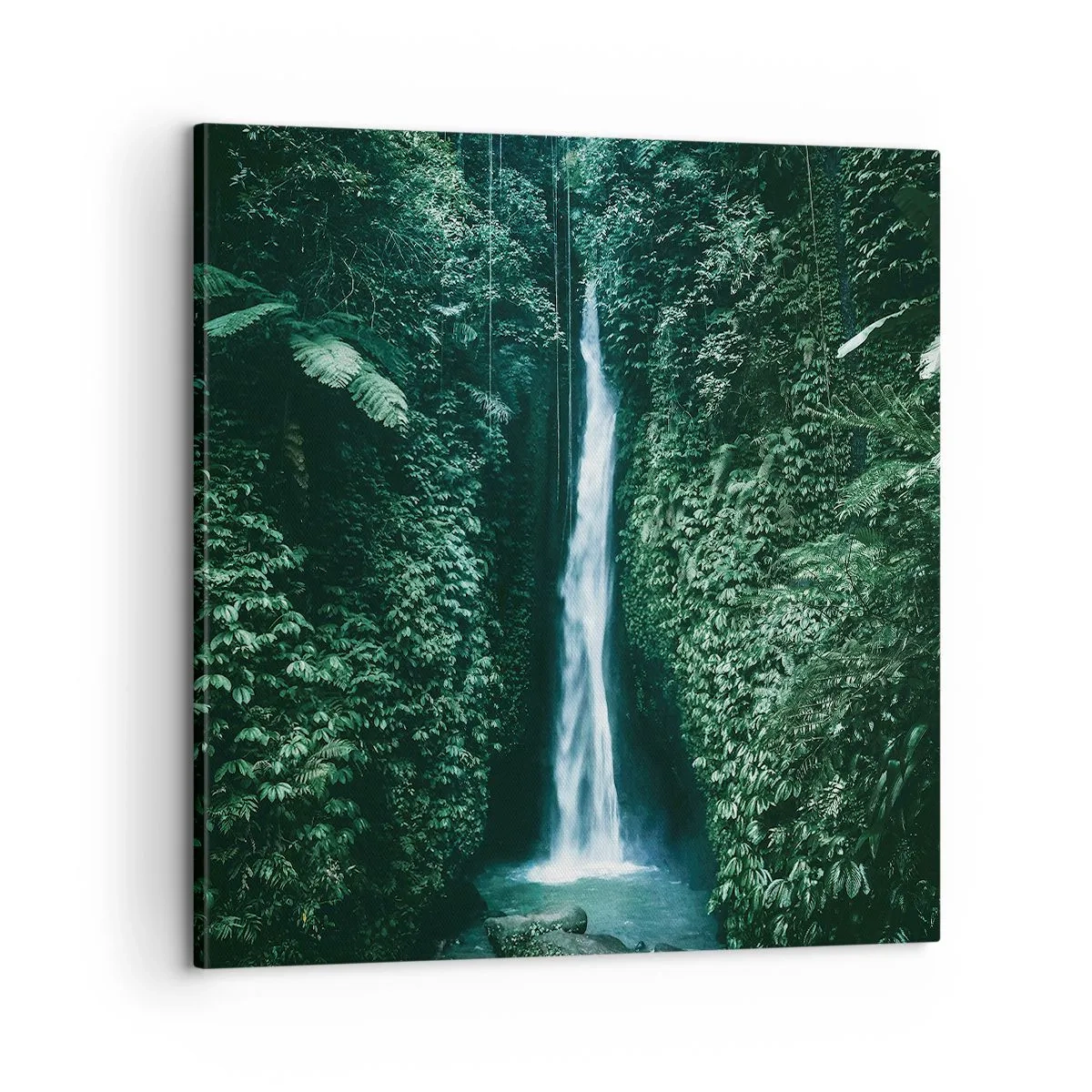 Impression sur toile - Image sur toile - Fontaine tropicale - 60x60 cm