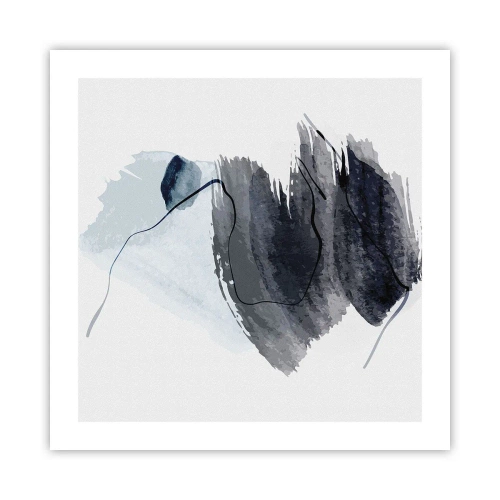 Affiche - Poster - Intensité et mouvement - 50x50 cm