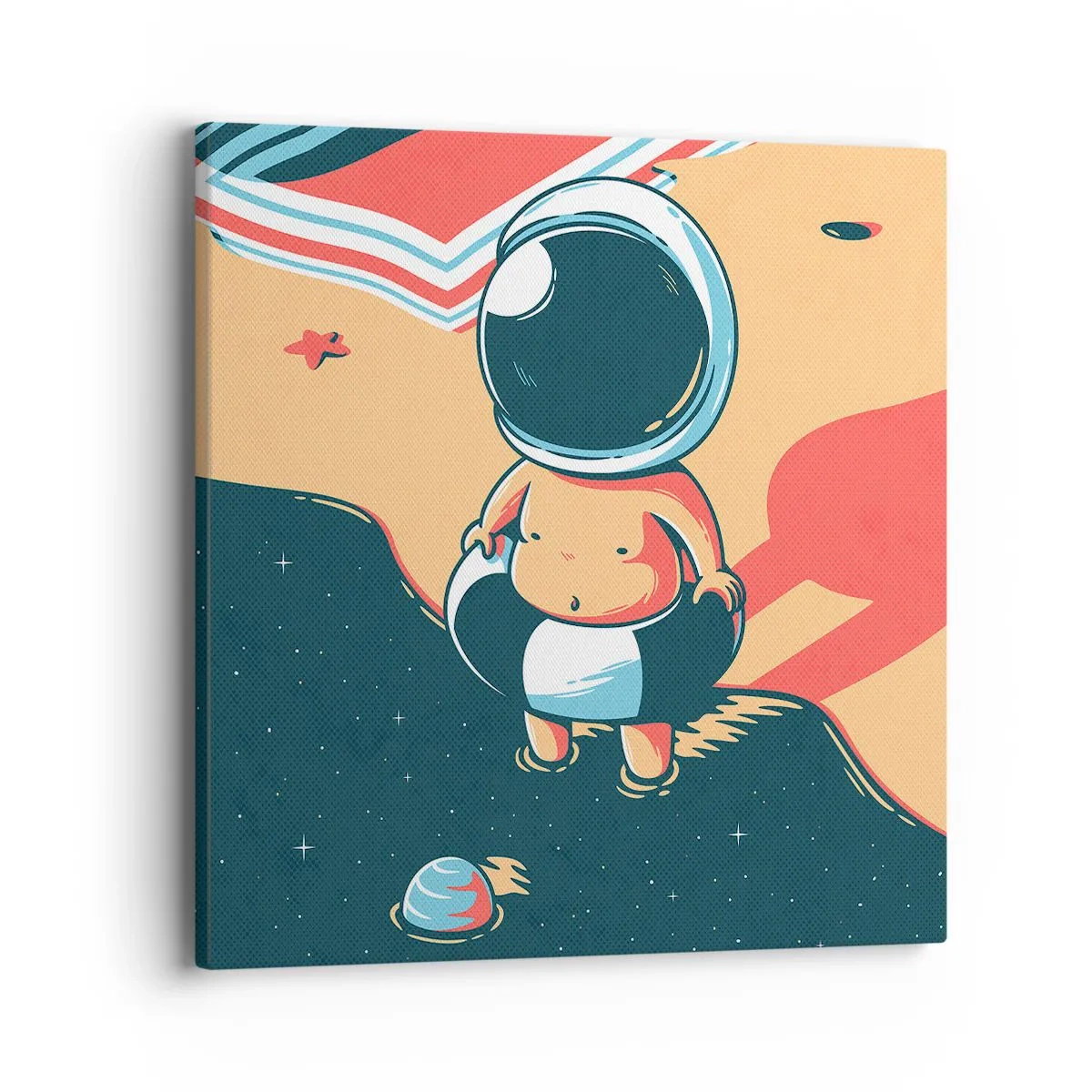 Impression sur toile - Image sur toile - Suivant une autre perspective - 40x40 cm