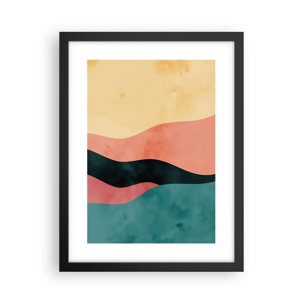 Affiche dans un cadre noir - Poster - Conformité non-conforme - 30x40 cm