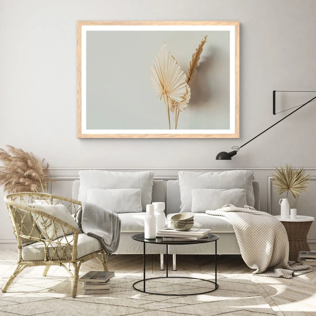 Affiche dans un chêne clair - Poster - Quand tu dois t’apaiser - 50x40 cm