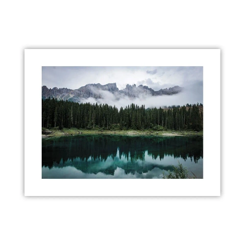 Affiche - Poster - Chut, chut, ne réveillons pas l'eau qui dort - 40x30 cm