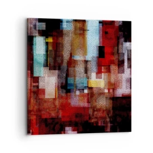 Impression sur toile - Image sur toile - Mélange de confusions - 70x70 cm