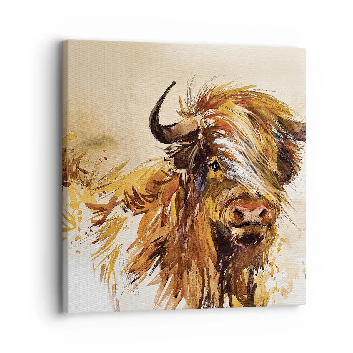 Impression sur toile - Image sur toile - Fierté du chasseur - 30x30 cm