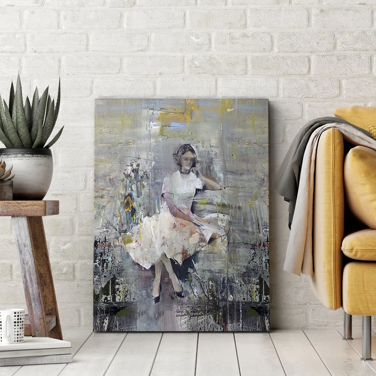 Impression sur toile - Image sur toile - Classique et moderne - 45x80 cm