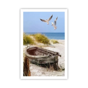 Affiche - Poster - Bain de vent - 61x91 cm