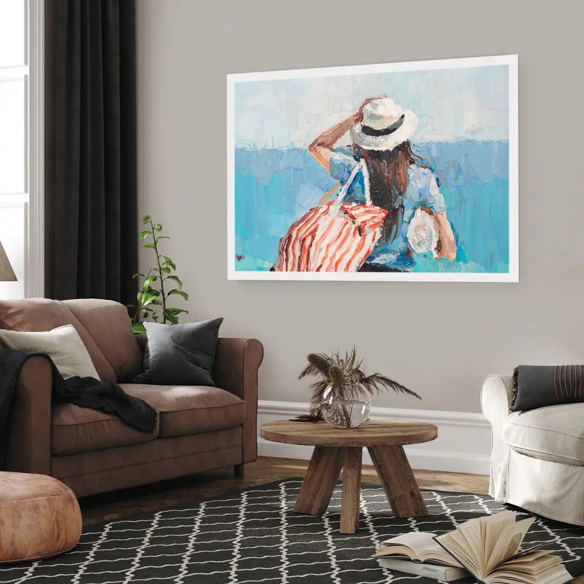 Affiche - Poster - Bienvenue à vos vacances - 70x50 cm
