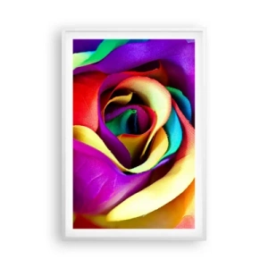 Affiche dans un cadre blanc - Poster - Ce n'est pas possible - 61x91 cm