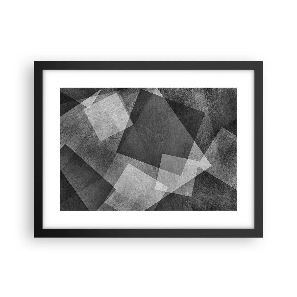 Affiche dans un cadre noir - Poster - Le symbole éternel de durabilité et d'ordre - 40x30 cm