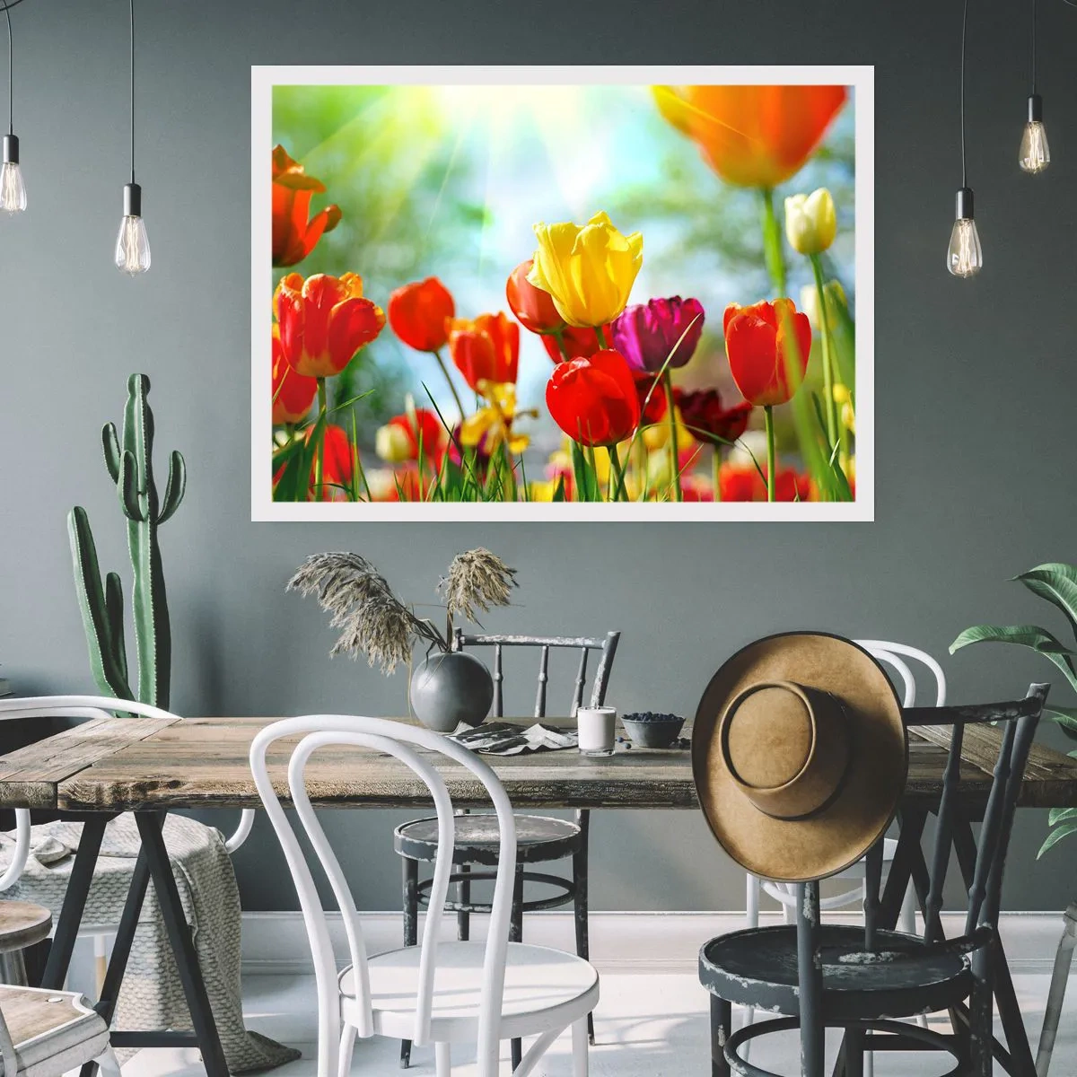 Affiche - Poster - Toutes les couleurs du soleil - 91x61 cm