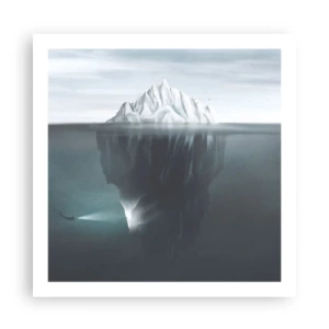 Affiche - Poster - Mystère sous-marin - 60x60 cm