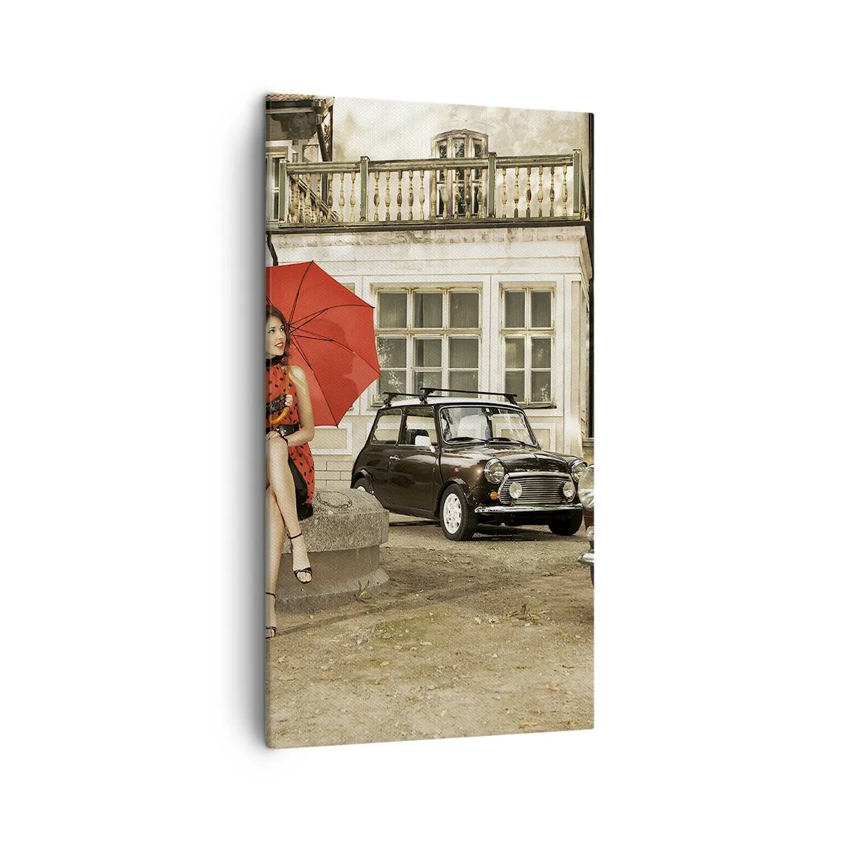 Impression sur toile - Image sur toile - Un mini-voyage sentimental - 45x80 cm