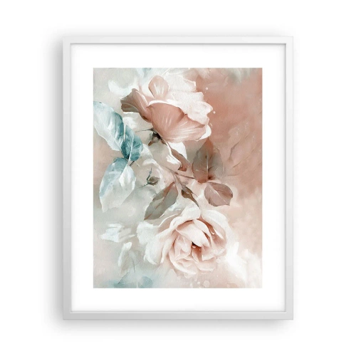 Affiche dans un cadre blanc - Poster - L'esprit du romantisme - 40x50 cm