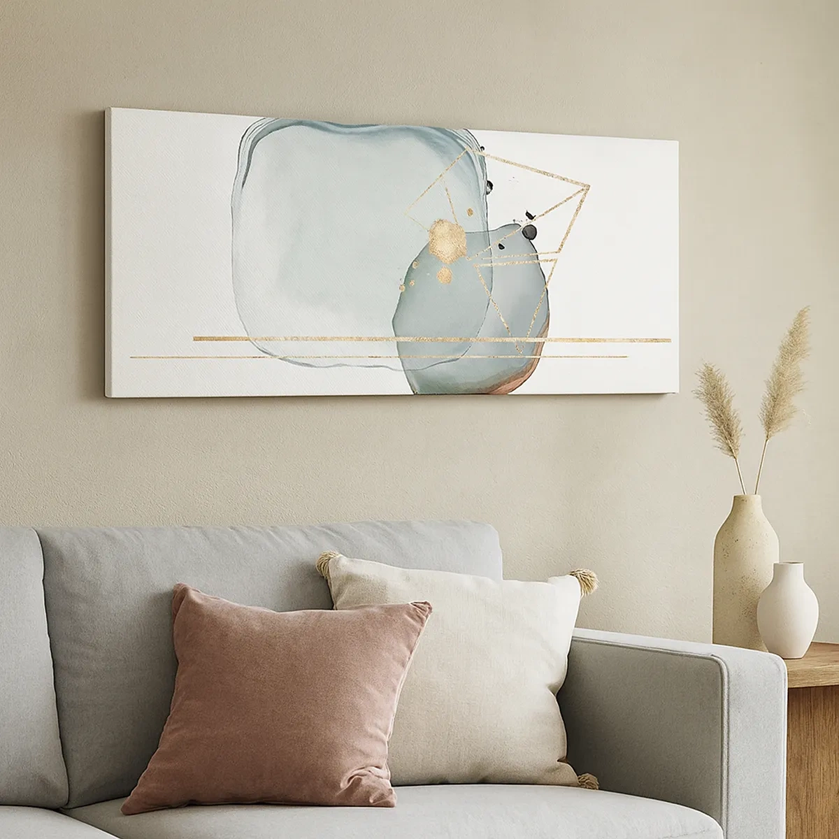 Impression sur toile - Image sur toile - Etude des gouttes - 30x30 cm