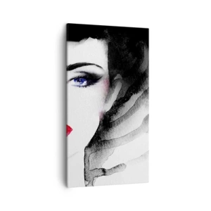 Impression sur toile - Image sur toile - Elle repousse et attire - 45x80 cm