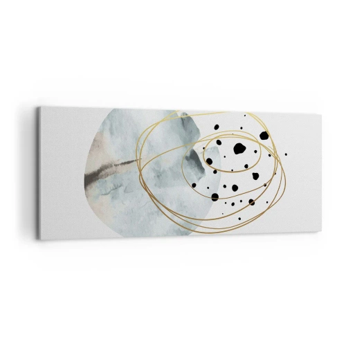 Impression sur toile - Image sur toile - Emmêlement de l'espace - 100x40 cm