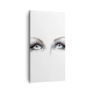 Impression sur toile - Image sur toile - Yeux d'ange? - 55x100 cm