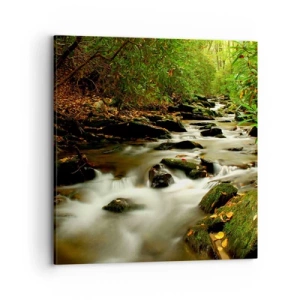 Impression sur toile - Image sur toile - Comme de l'argent liquide - 70x70 cm