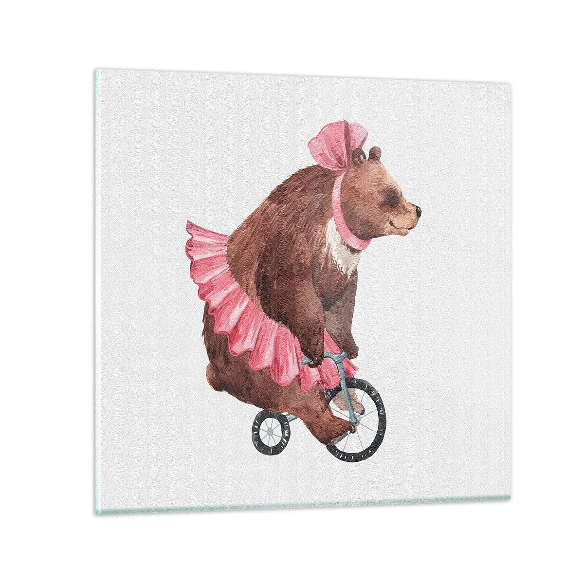 Impression sur verre - Image sur verre - Quel cirque ! - 60x60 cm