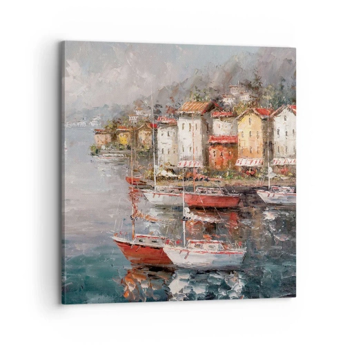 Impression sur toile - Image sur toile - Havre romantique - 70x70 cm