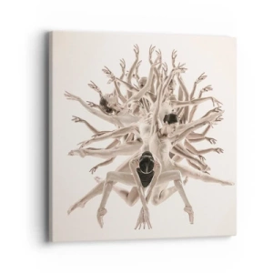 Impression sur toile - Image sur toile - S'épanouir en danse - 40x40 cm