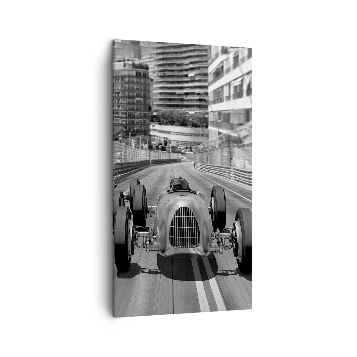 Impression sur toile - Image sur toile - Il y a longtemps à Monté Carlo - 45x80 cm