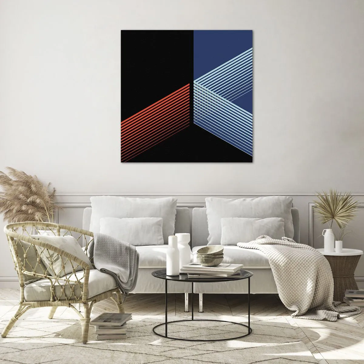 Impression sur verre - Image sur verre - Histoire simple - 50x50 cm