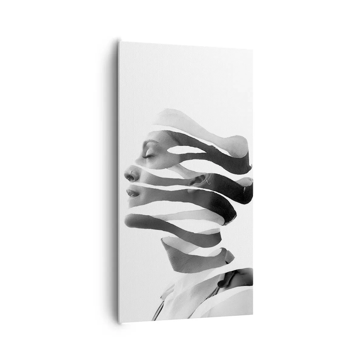 Impression sur toile - Image sur toile - Portrait surréaliste - 65x120 cm