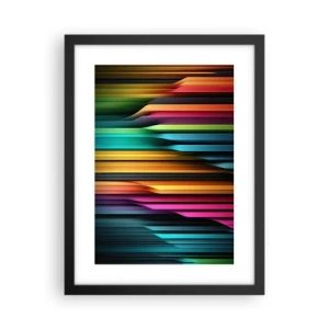 Affiche dans un cadre noir - Poster - Un organe de lumière - 30x40 cm