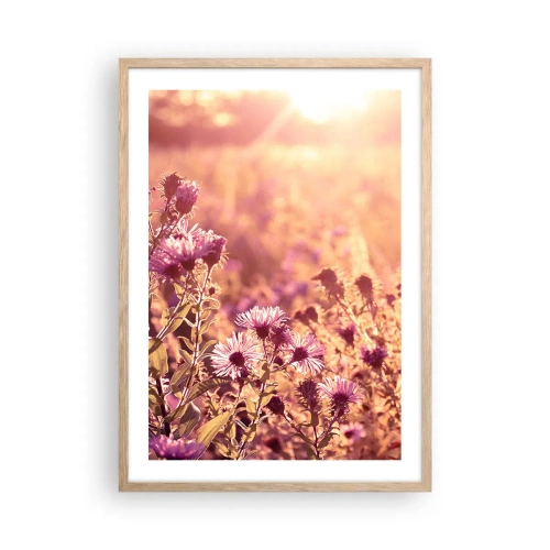 Affiche dans un chêne clair - Poster - Avant que l'été ne parte - 50x70 cm