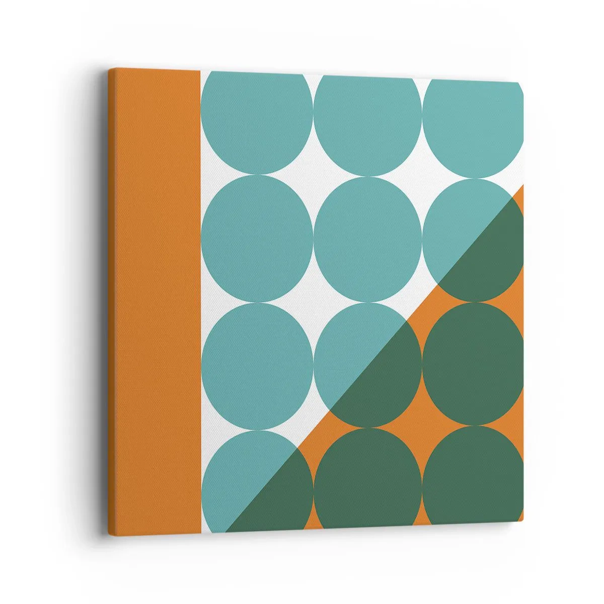 Impression sur toile - Image sur toile - En haut et en diagonale - 40x40 cm