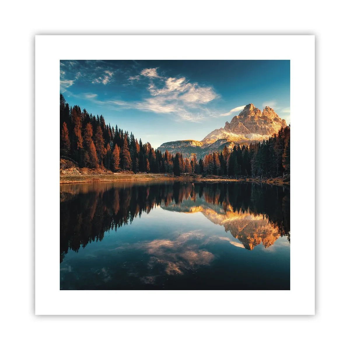 Affiche - Poster - Double paysage - 40x40 cm