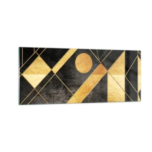 Impression sur verre - Image sur verre - Soleil du désert - 100x40 cm