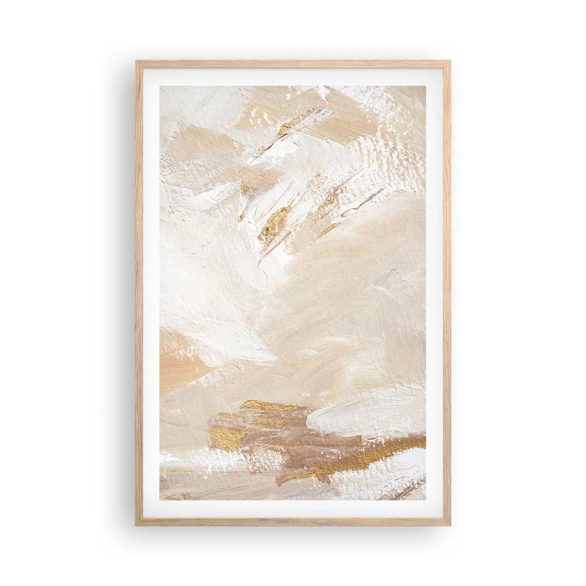 Affiche dans un chêne clair - Poster - Composition pastel - 61x91 cm