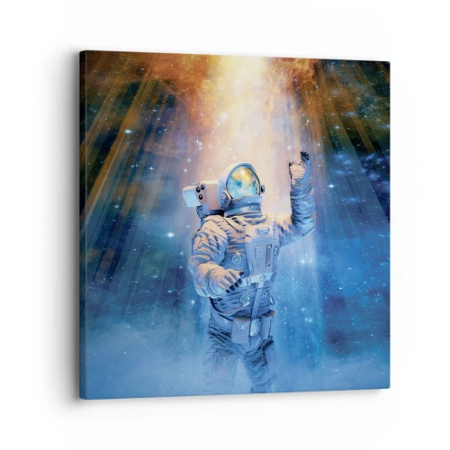 Impression sur toile - Image sur toile - Enfin arrivé - 30x30 cm