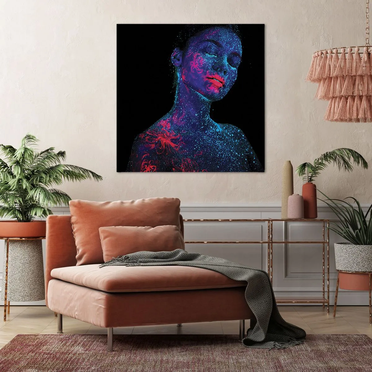 Impression sur toile - Image sur toile - Dans la poussière d'étoiles - 70x70 cm