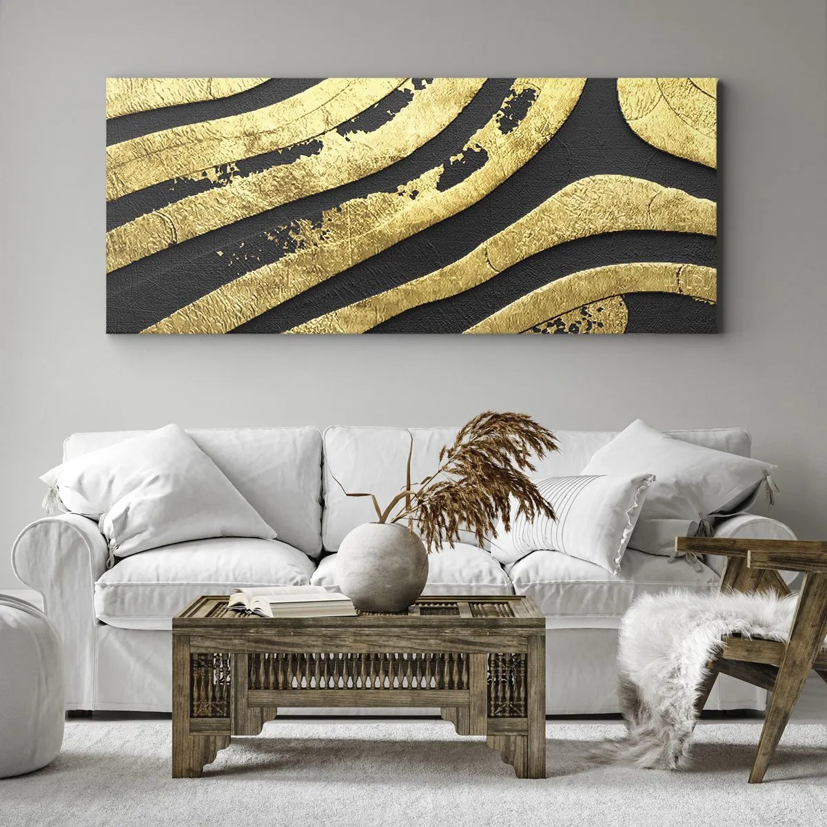Impression sur toile - Image sur toile - Tout coule - 100x40 cm