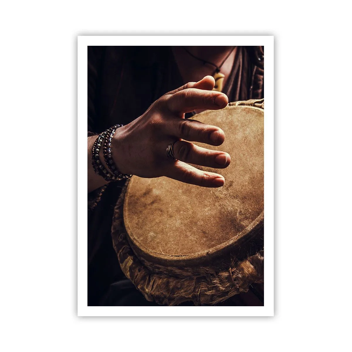 Affiche - Poster - Au rythme du coeur - 70x100 cm