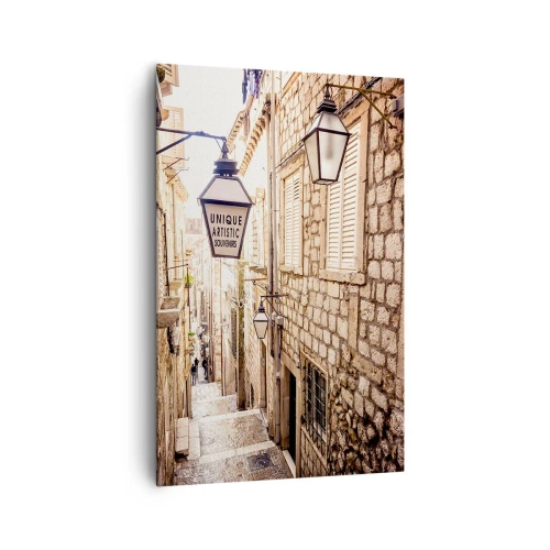 Impression sur toile - Image sur toile - Une charmante ruelle - 80x120 cm