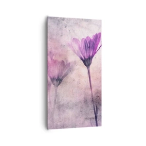 Impression sur toile - Image sur toile - Rêve de fleurs - 65x120 cm