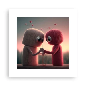 Affiche - Poster - Tout le monde a le droit d'aimer - 30x30 cm